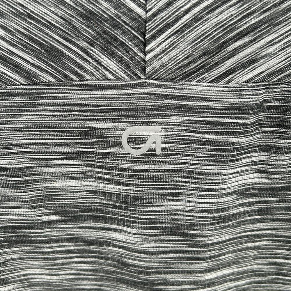 Gap Women's Gray & White Full Zip Active Wear Jacket 2 Zip Pockets Size Small - Picture 9 of 13